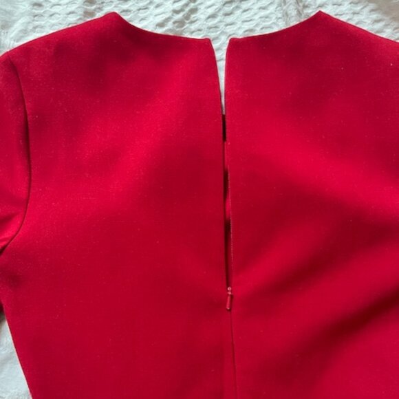 Black Halo Brooklyn Jumpsuit in red Size 0 - Picture 3 of 7